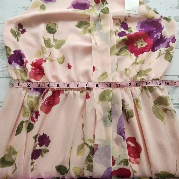 Ralph Lauren Floral Pink Halter Top Mini Dress Sizes 10 And 12 NWT - Picture 15 of 17